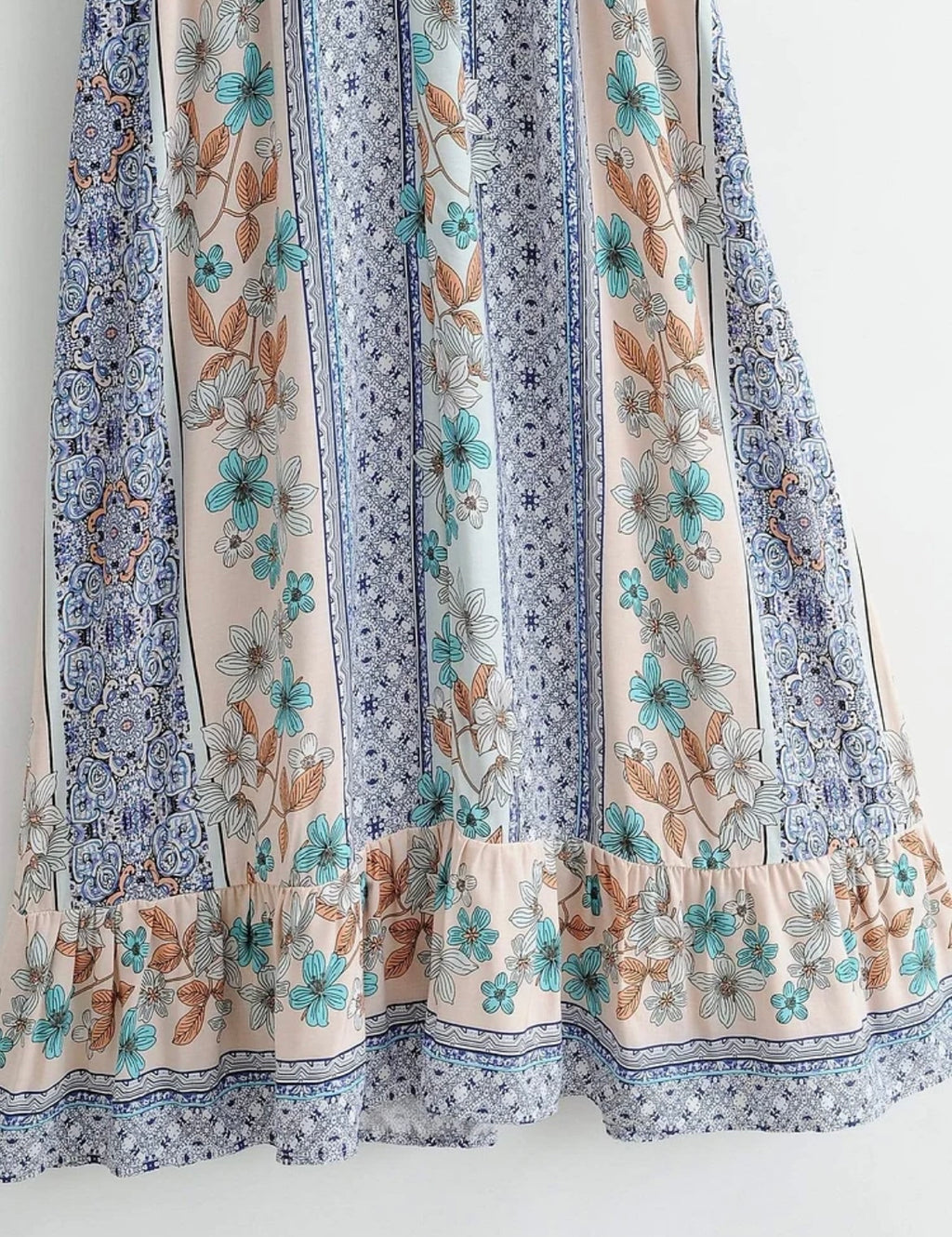 Boho summer midi dress XD21