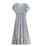 Boho summer midi dress XD21