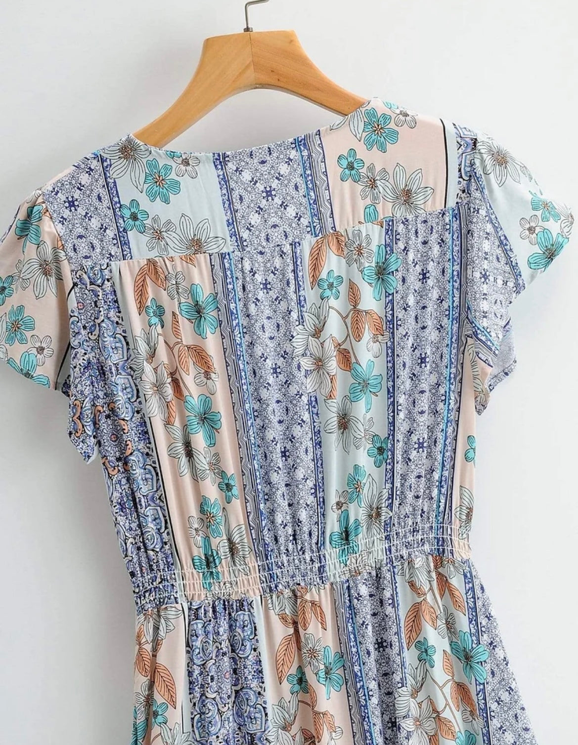 Boho summer midi dress XD21