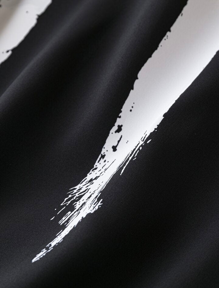 Brush Stroke Tunic Dress Curve XD21