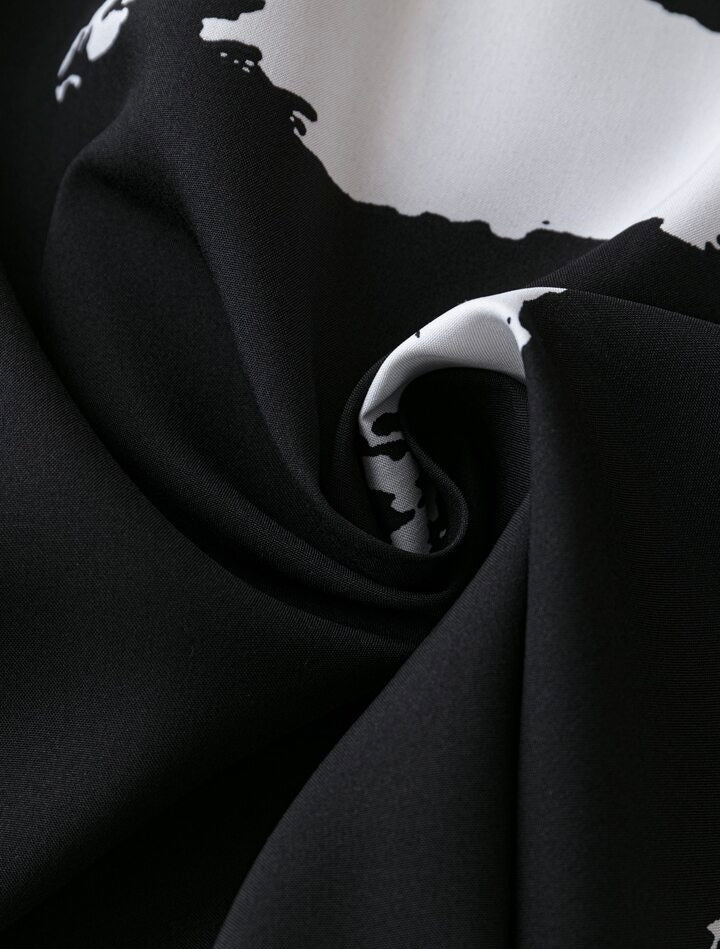 Brush Stroke Tunic Dress Curve XD21