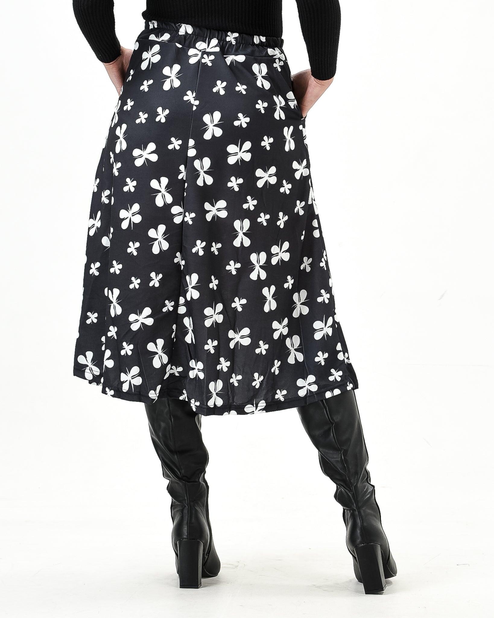 Butterfly Midi Skirt - XD21