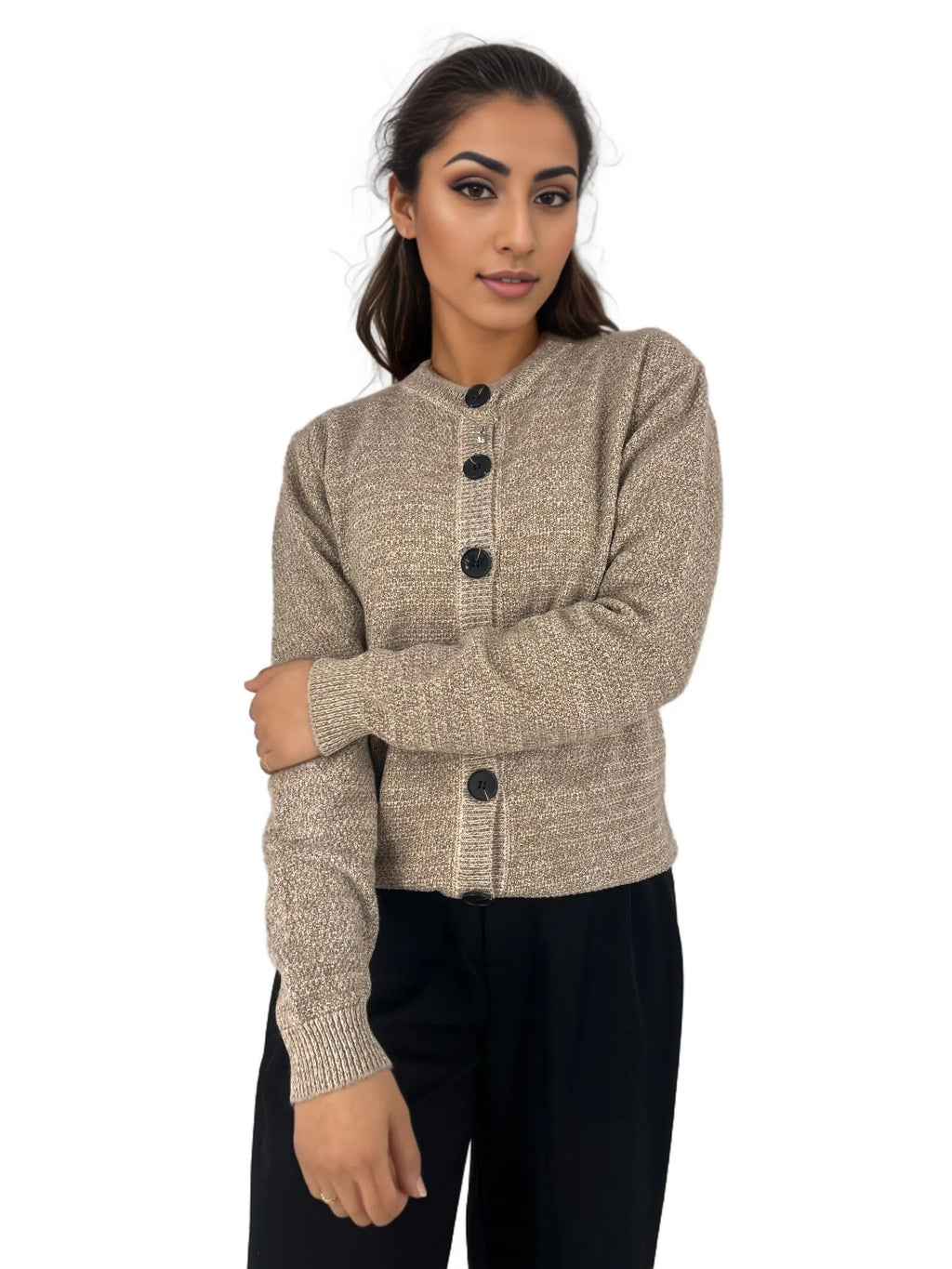 Button Up Jersey Cardigan XD21