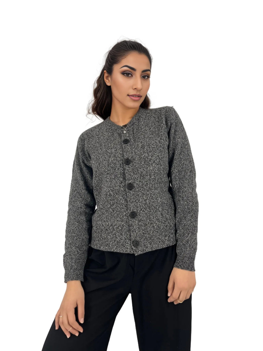 Button Up Jersey Cardigan XD21