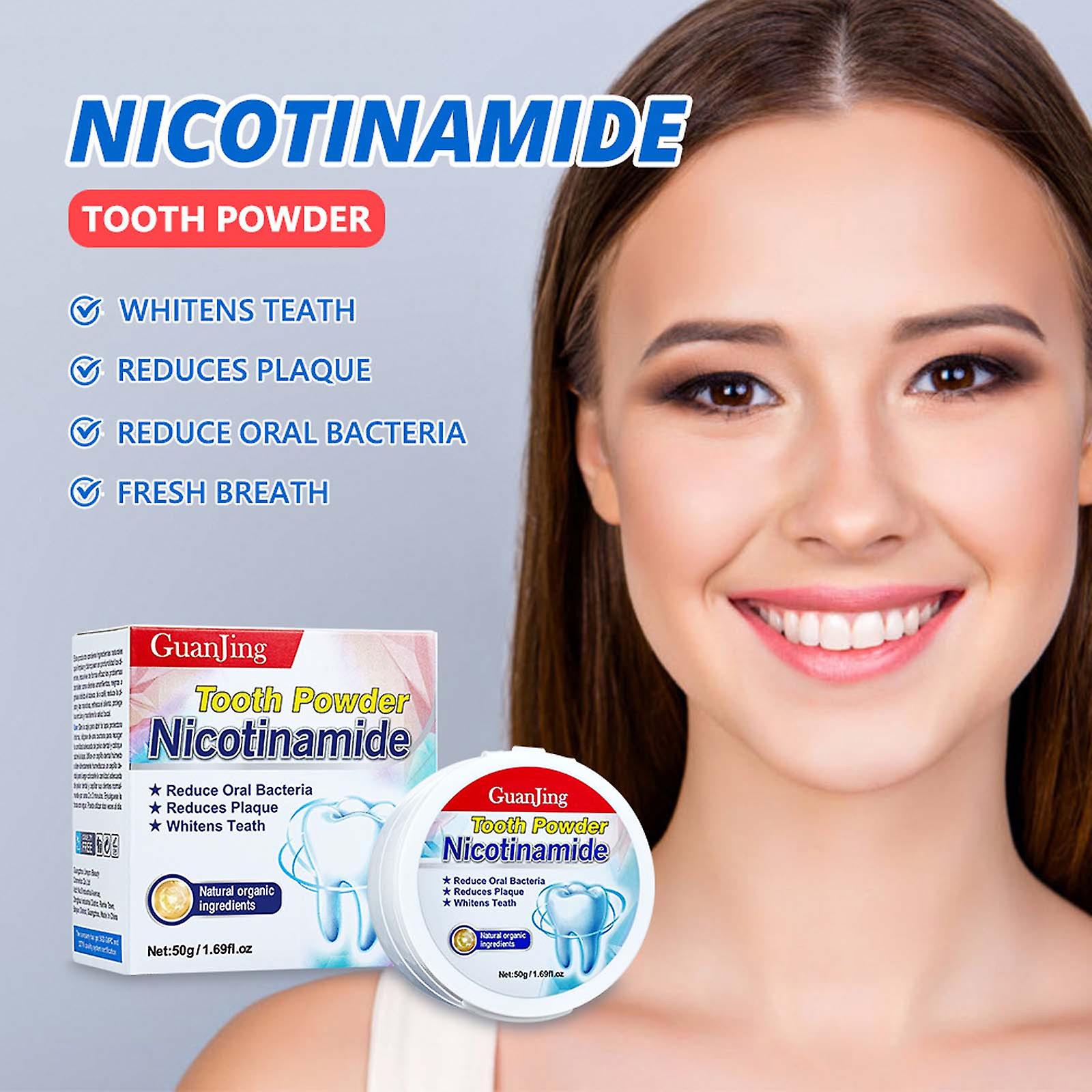 GuanJing Nicotinamide Tooth Powder - Plaque Control & Teeth Whitening