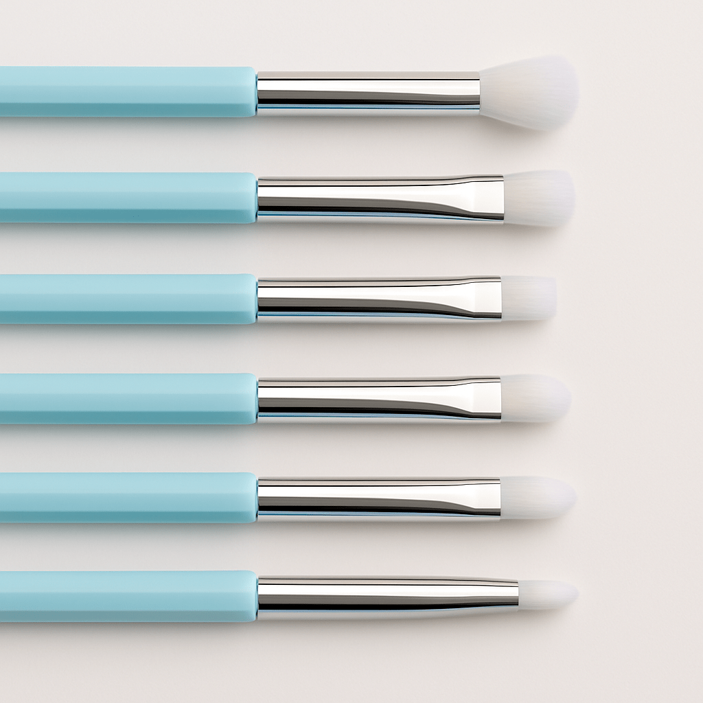 6pc Eye Makeup Brush Set – Soft Blending Brushes