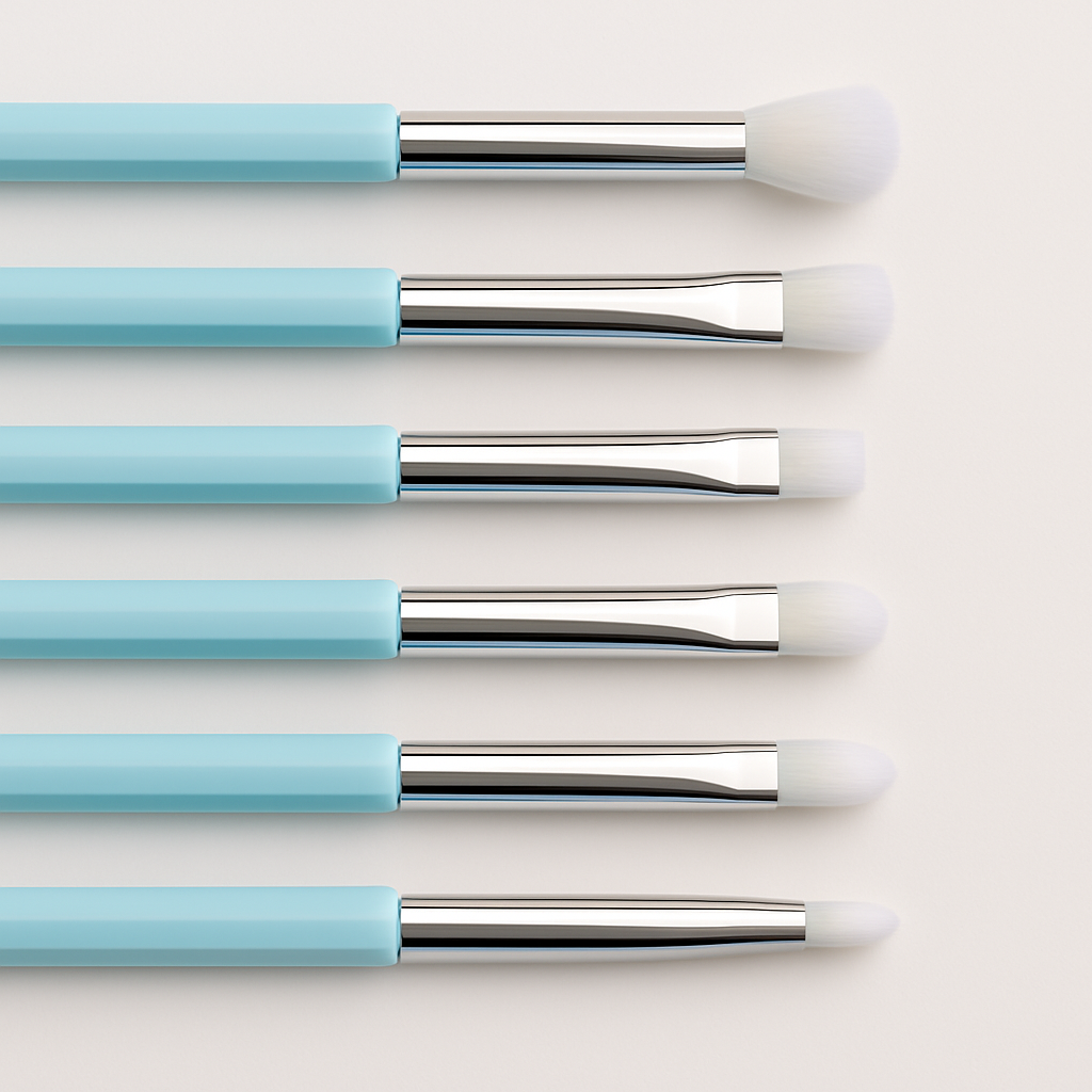 6pc Eye Makeup Brush Set – Soft Blending Brushes