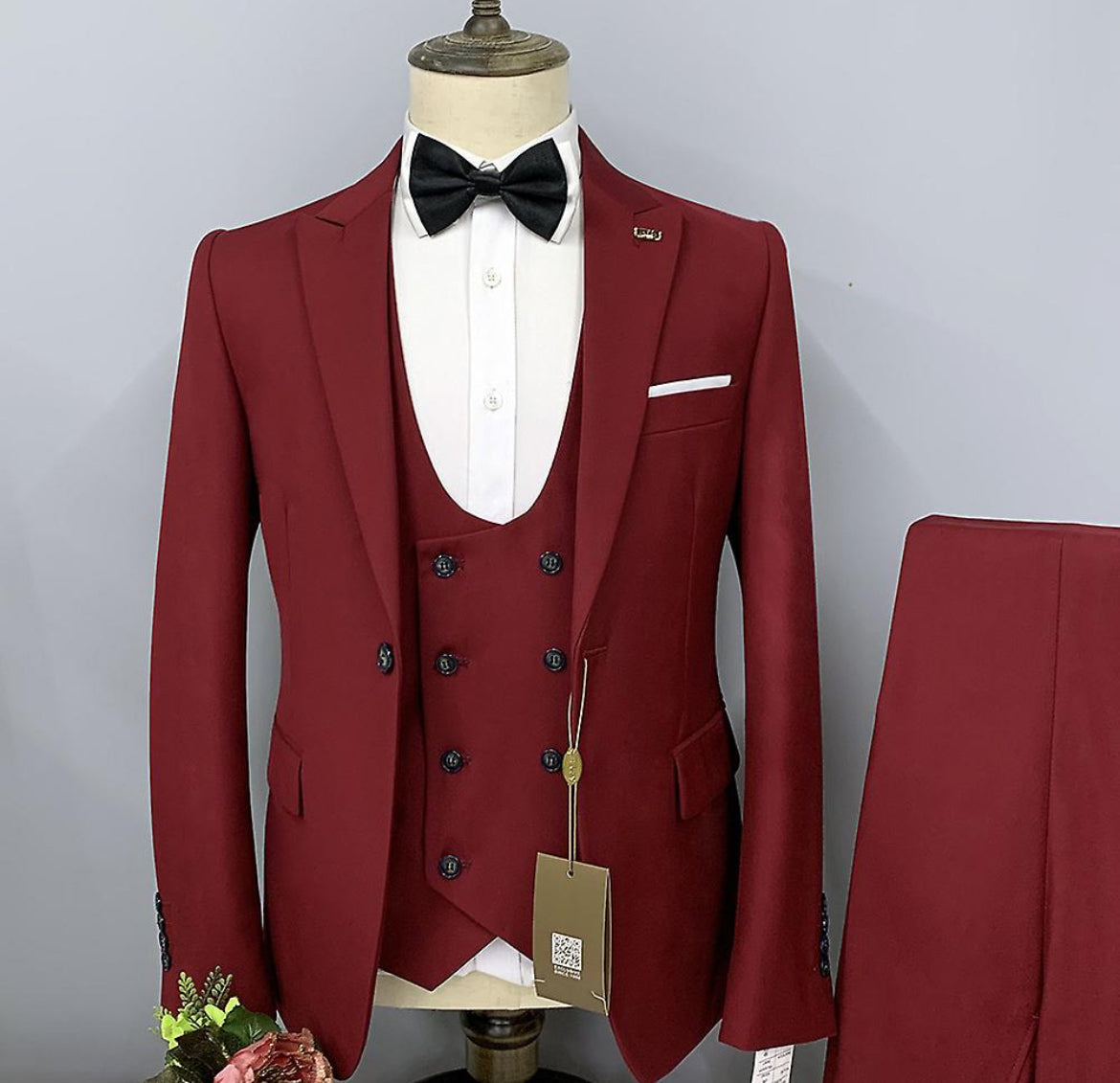 Exclusive Three-Piece Suit | Elegant Wedding & Event Wear for Men