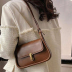 Soft-Curve Flap Shoulder Bag – Lightweight & Elegant Everyday Wear LYL070