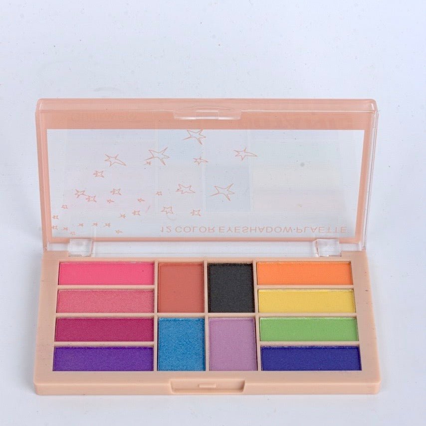 Gulflower Botanic Mauve 12 Colour Eyeshadow Palette – Elegant & Soft Hues