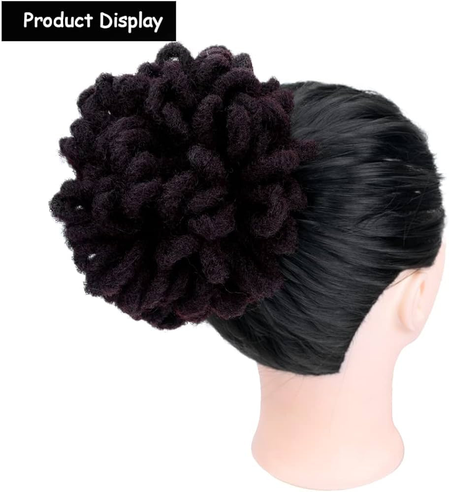 Dreadlocks Drawstring Hair Extension Bun
