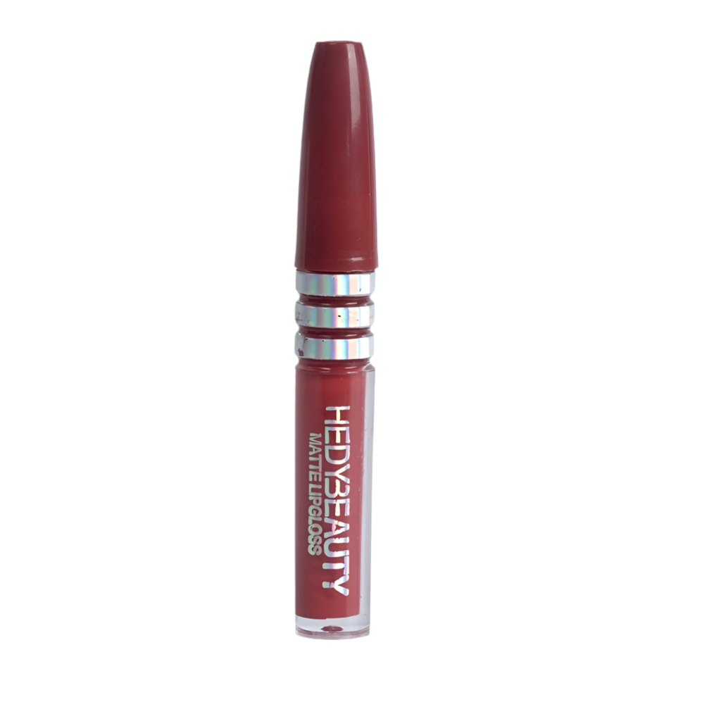 HedyBeauty Vibrant Matte Lip Gloss – Bold Color, Lasting All Day