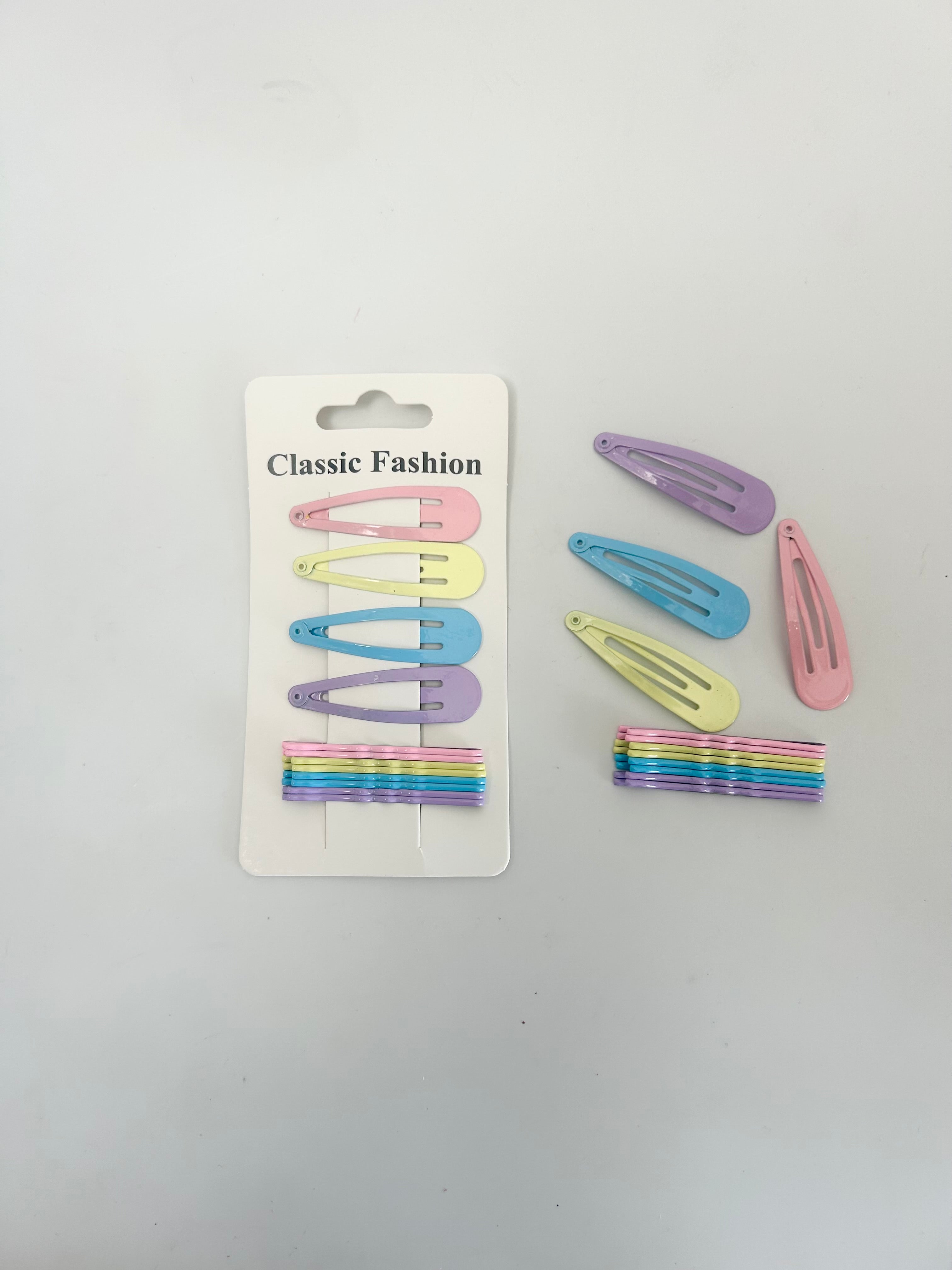 Multicolour 12pc Hair Pin Set – Stylish & Versatile Hair Clips for Every Occasion