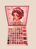 60-Color 'Naked' Eyeshadow Palette - Vibrant, Long-Lasting Shades