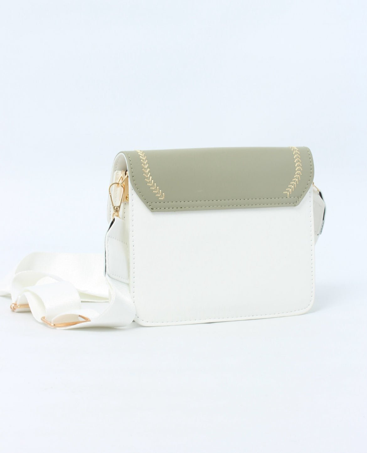 Stylish Colorblock Crossbody Bag – Compact & Chic LYL076