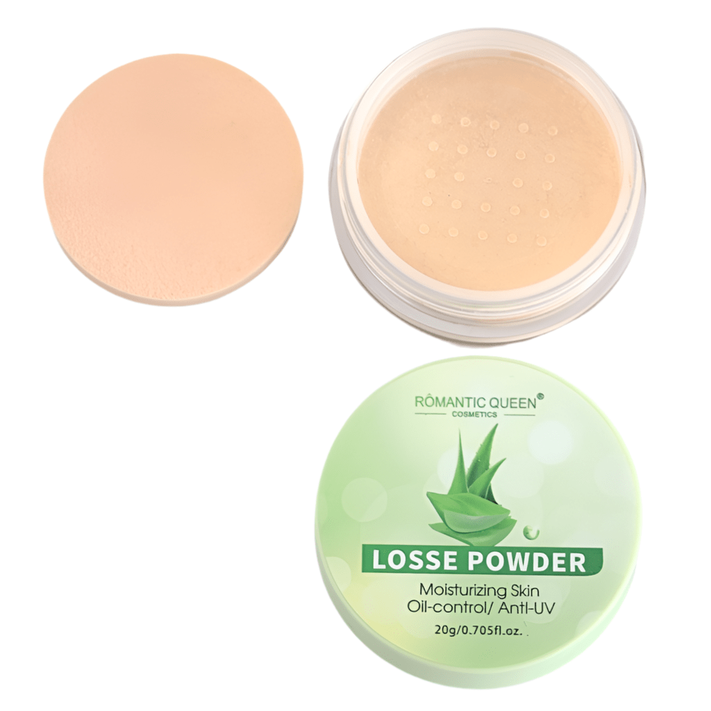 Romantic Queen Aloe Loose Powder 20g | Flawless Matte Finish