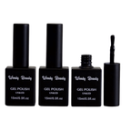 Wendy Beauty Black UV/LED Gel Nail Polish 15ml - Glossy Perfection