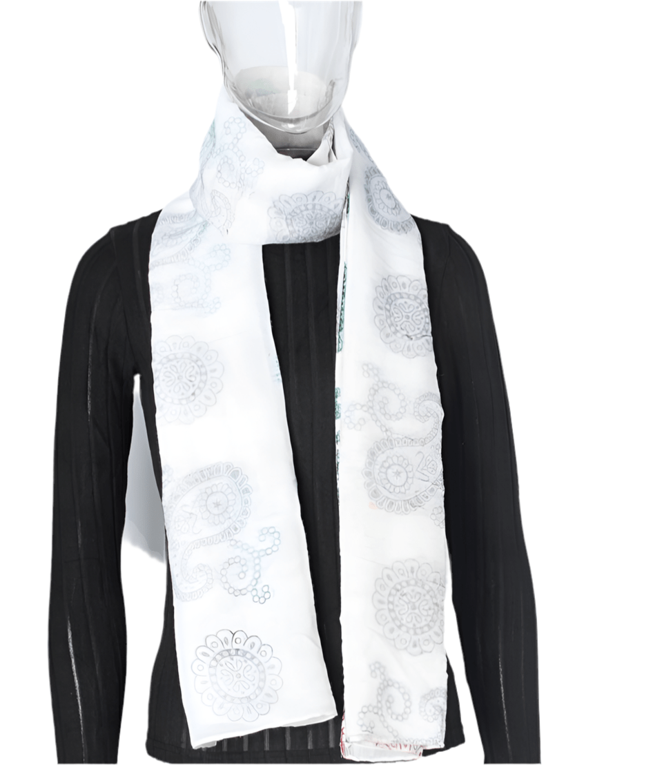 Colourful Print cotton Scarf 1pc