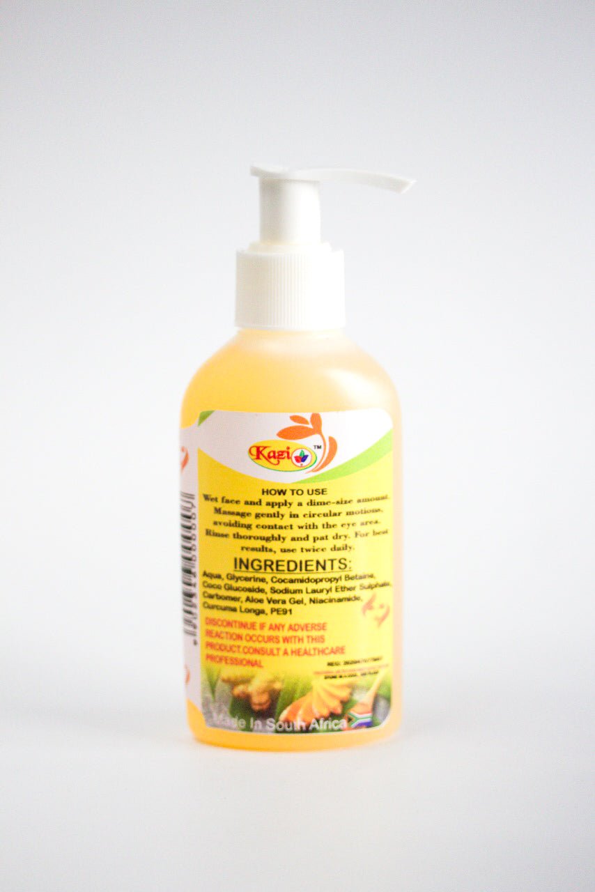 Kazi Turmeric Face Wash 125ml - Brighten & Purify Your Skin Naturally