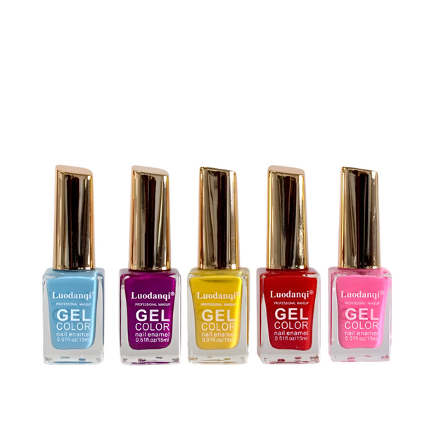Luodanqi Gel Nail Polish 15ml | Professional-Grade, Vibrant Colors