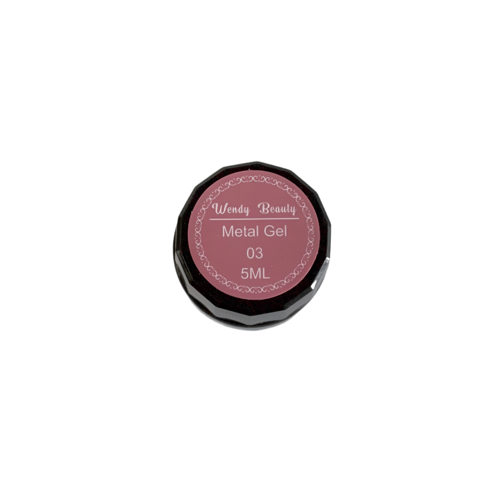 Metal Gel 5ml – Stunning Metallic Finish for Nails, Easy to Apply