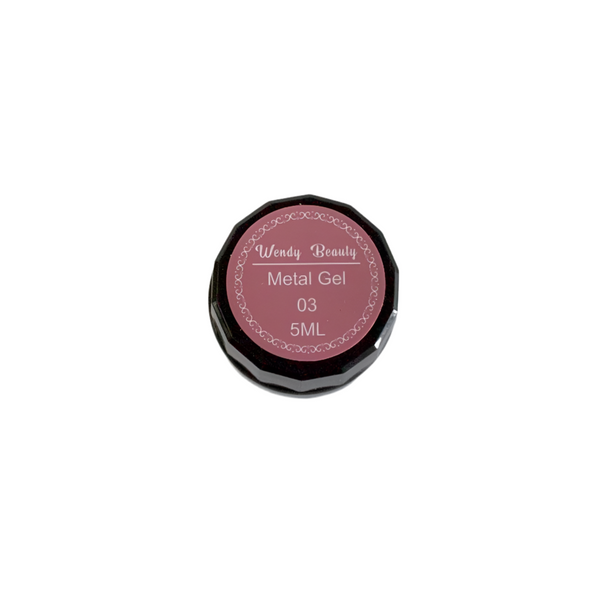 Metal Gel 5ml – Stunning Metallic Finish for Nails, Easy to Apply