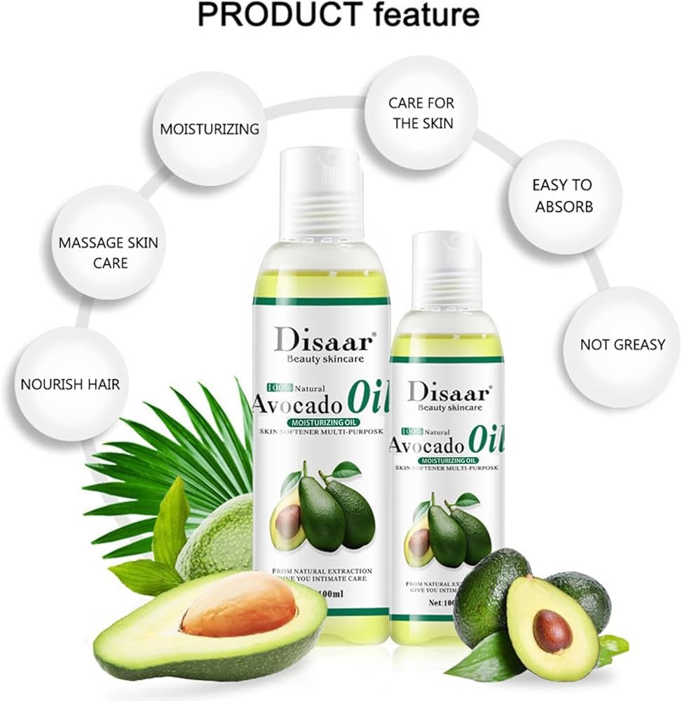 Natural Softening Multi-Purpose Moisturizing Mineral Oil - Avocado