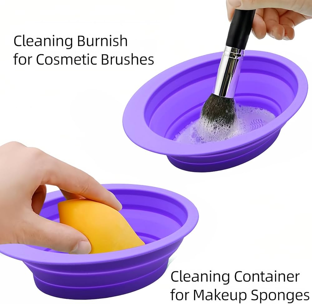Silicone Makeup Brush Cleaning Mat - Deep Clean for Your Makeup Tools