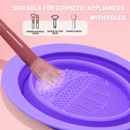 Silicone Makeup Brush Cleaning Mat - Deep Clean for Your Makeup Tools