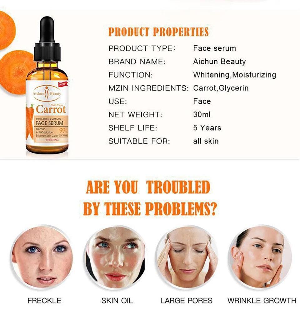 Carrot Essence Whitening Serum Face - XD21