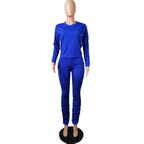 Casual Sporty Two Piece with Long Sleeve Sweater XD21
