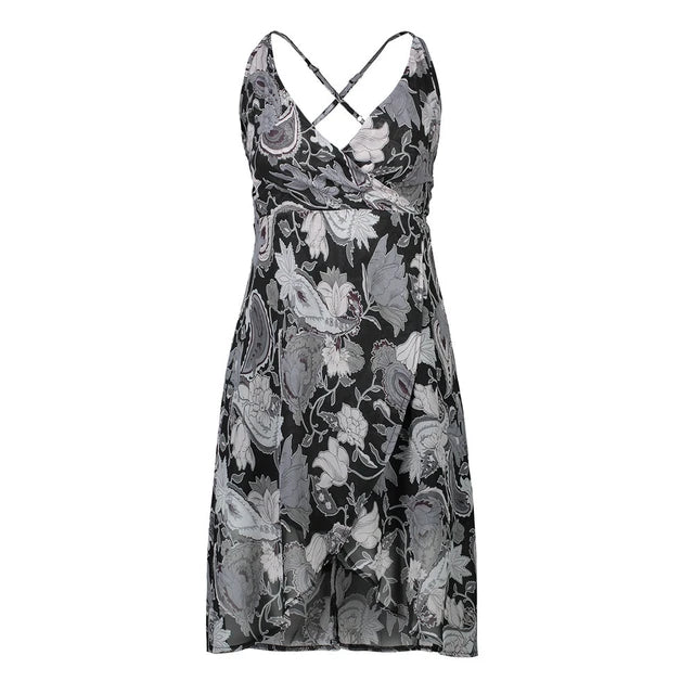 Chiffon Floral Dress XD21