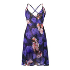 Chiffon Floral Dress XD21