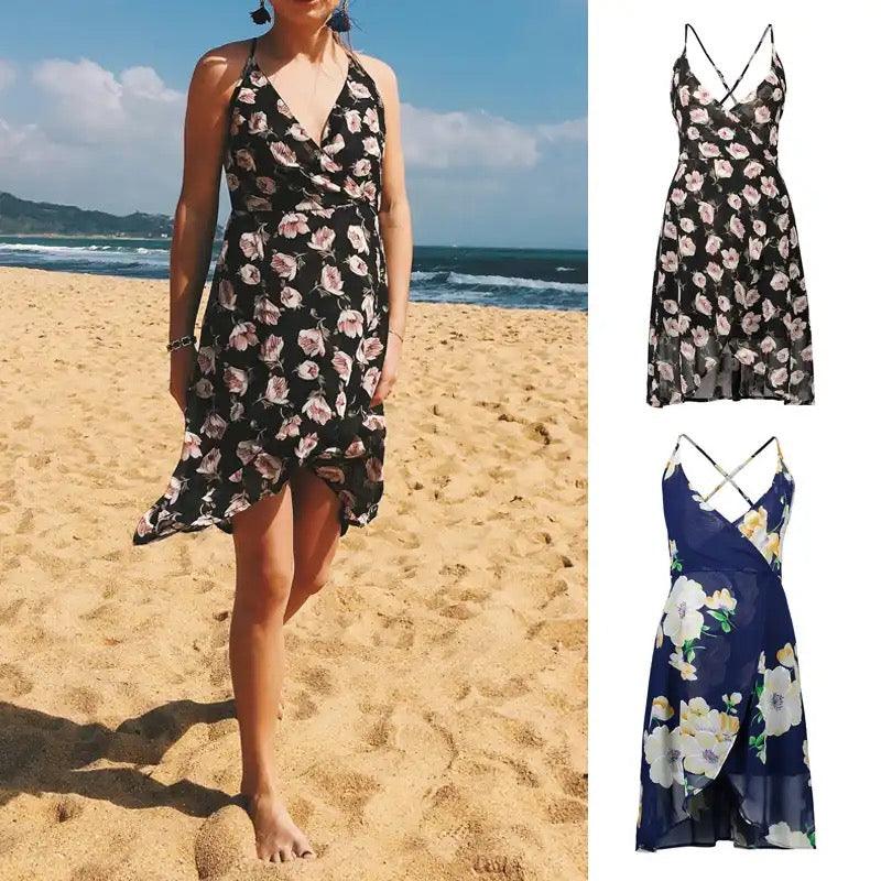 Chiffon floral dress - XD21