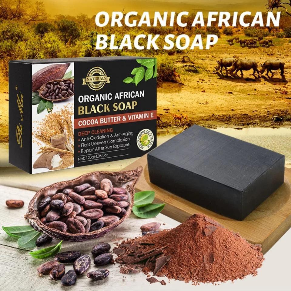 Cocoa Bean Vitamin E African Black Soap - XD21