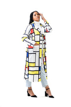 Colour Block Thin Coat Jacket XD21