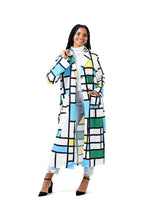 Colour Block Thin Coat Jacket XD21