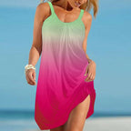 Colourful Mini Summer Dress XD21