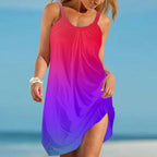 Colourful Mini Summer Dress XD21