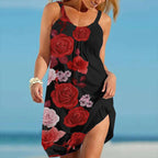 Colourful Mini Summer Dress XD21