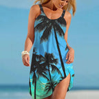 Colourful Mini Summer Dress XD21