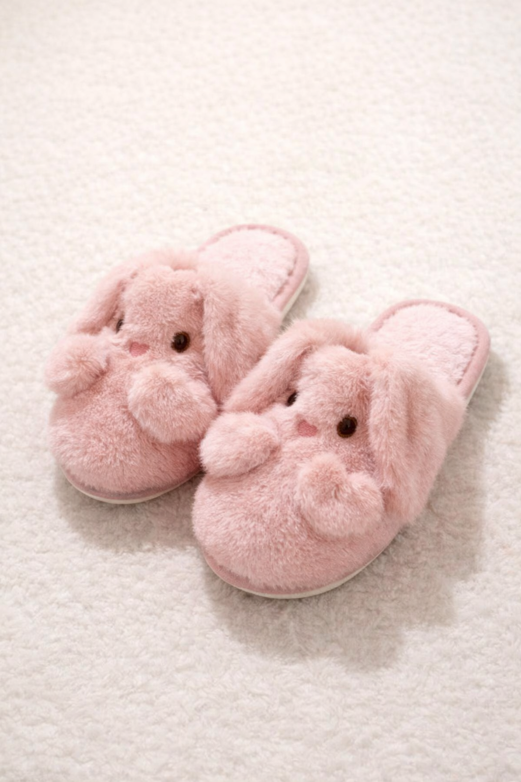 Cute Bunny Plush Winter Slippers