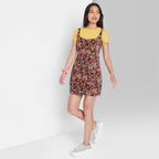 Corduroy Dungaree Mini Dress XD21