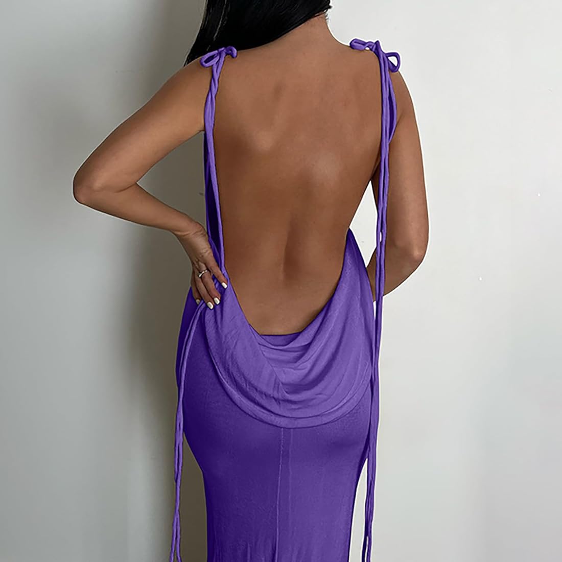 Backless criss cross dress hotsell