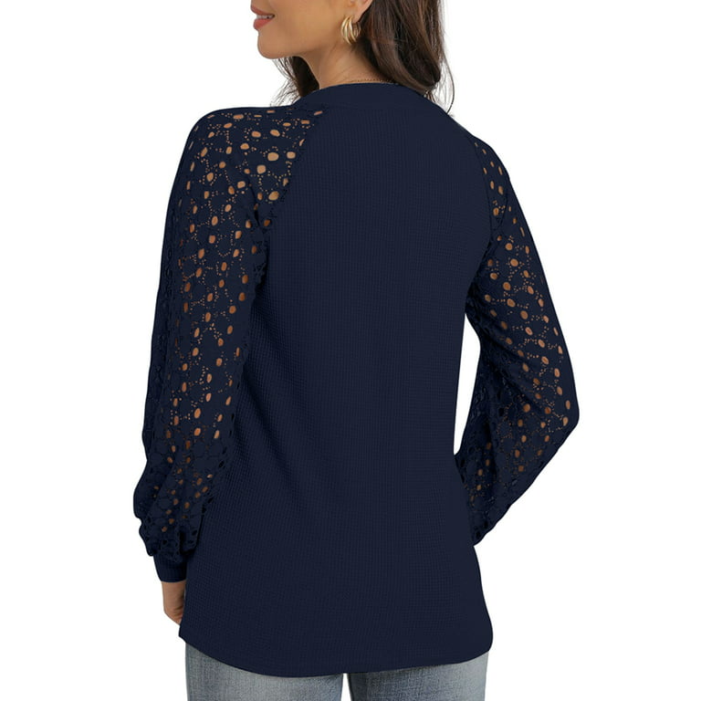 Crochet Puff Sleeve Stylish Top XD21