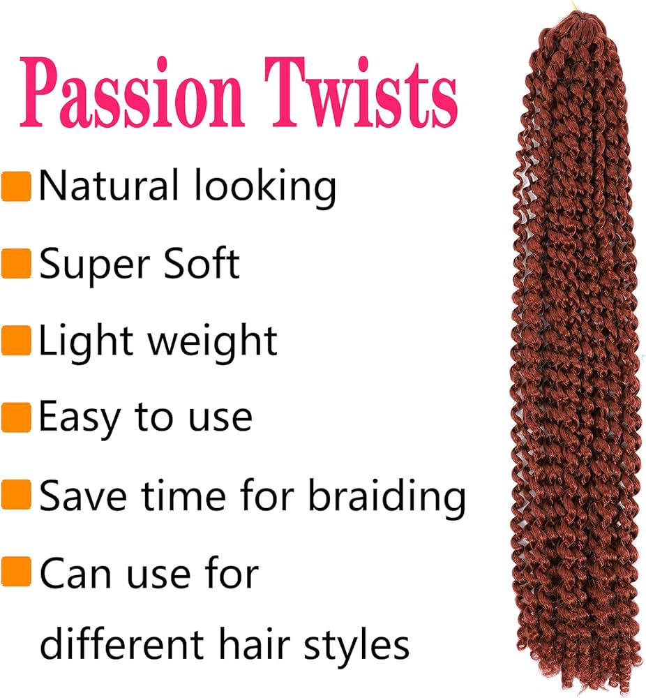 Curly Pop Passion Twist Curl Hair XD21