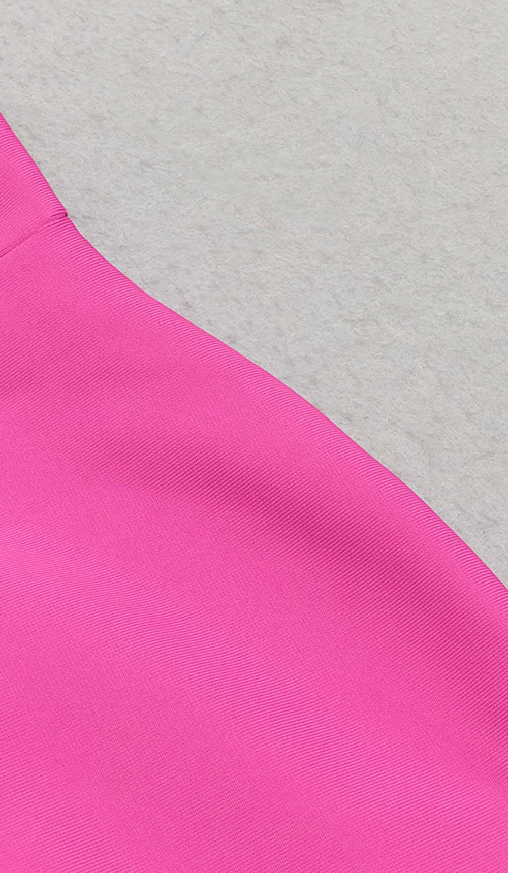 Cut Out Chain Detail One Shoulder Bodycon Dress XD21