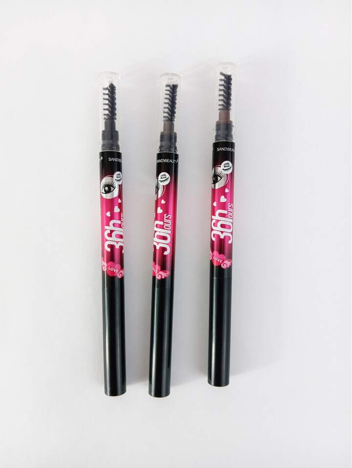 Favor Beauty 36H 2-in-1 Waterproof Eyebrow Pencil – Brown 1pc