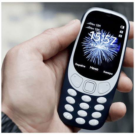 Classic 3310 Style Mobile Phone - Durable Retro Design with Modern Features