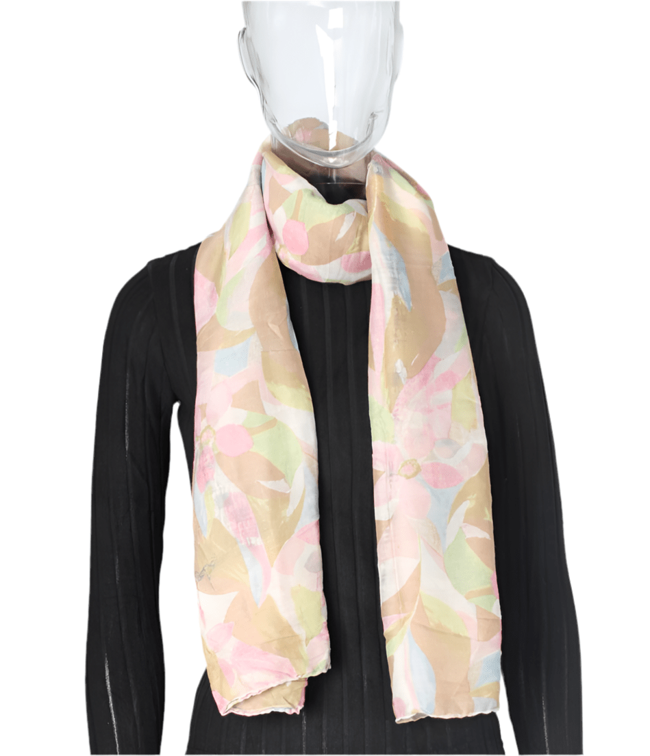 Colourful Print cotton Scarf 1pc